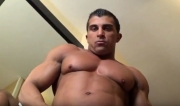 monster massive bodybuilder rock hard muscles